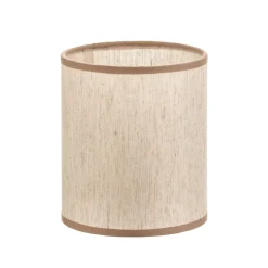 Lampenkap Roller ecru/beige Ø 13 cm hoogte 15 cm