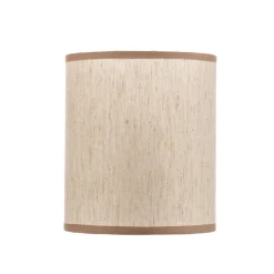 Lampenkap Roller ecru/beige Ø 13 cm hoogte 15 cm