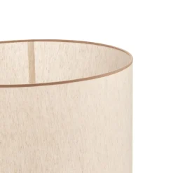 Lampenkap Roller ecru/beige Ø 50 cm hoogte 30 cm