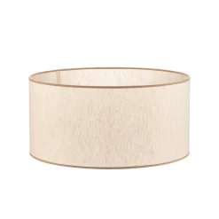 Lampenkap Roller ecru/beige Ø 50 cm hoogte 24 cm