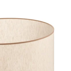 Lampenkap Roller ecru/beige Ø 50 cm hoogte 24 cm