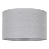 Lampenkap Roller, grijs, Ø 50 cm, hoogte 30 cm