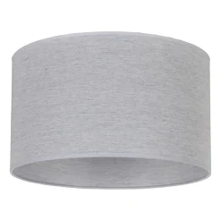 Lampenkap Roller, grijs, Ø 50 cm, hoogte 30 cm