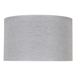 Lampenkap Roller, grijs, Ø 50 cm, hoogte 30 cm