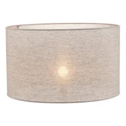 Lampenkap Roller, grijs, Ø 50 cm, hoogte 30 cm