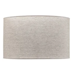 Lampenkap Roller, grijs, Ø 50 cm, hoogte 30 cm