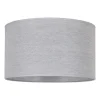 Lampenkap Roller, grijs, Ø 40 cm, hoogte 22 cm