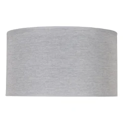 Lampenkap Roller, grijs, Ø 40 cm, hoogte 22 cm