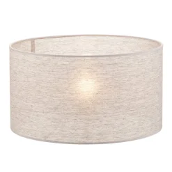Lampenkap Roller, grijs, Ø 40 cm, hoogte 22 cm