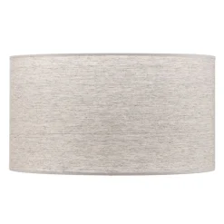 Lampenkap Roller, grijs, Ø 40 cm, hoogte 22 cm