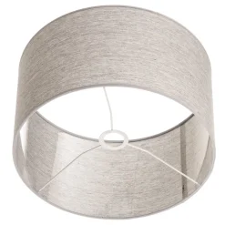 Lampenkap Roller, grijs, Ø 40 cm, hoogte 22 cm