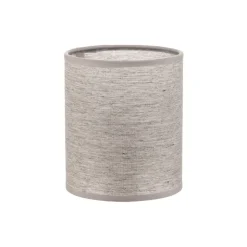 Lampenkap Roller, grijs, Ø 13 cm, hoogte 15 cm