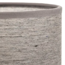 Lampenkap Roller, grijs, Ø 13 cm, hoogte 15 cm