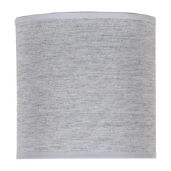 Lampenkap Roller, grijs, Ø 15 cm, hoogte 15 cm