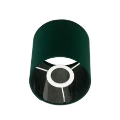 Lampenkap Roller, groen, Ø 13 cm, hoogte 15 cm