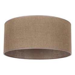 Lampenkap Roller, lichtbruin, Ø 50 cm, hoogte 24 cm
