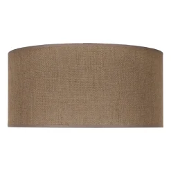 Lampenkap Roller, lichtbruin, Ø 50 cm, hoogte 24 cm