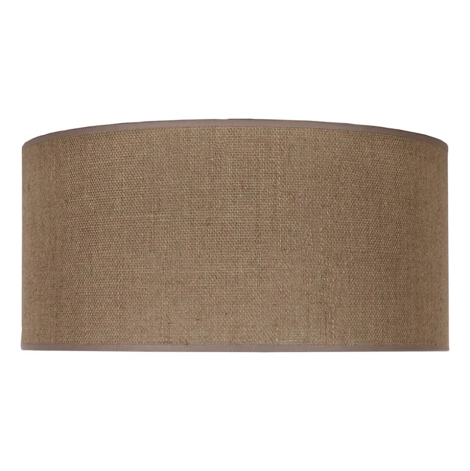 Lampenkap Roller, lichtbruin, Ø 50 cm, hoogte 24 cm