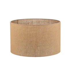 Lampenkap Roller, lichtbruin, Ø 50 cm, hoogte 30 cm