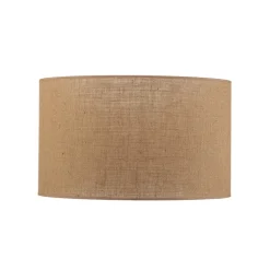 Lampenkap Roller, lichtbruin, Ø 50 cm, hoogte 30 cm