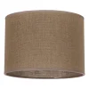 Lampenkap Roller, lichtbruin, Ø 25 cm, hoogte 18 cm