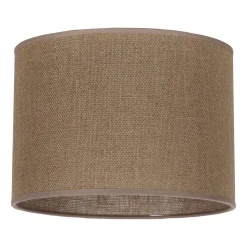 Lampenkap Roller, lichtbruin, Ø 25 cm, hoogte 18 cm