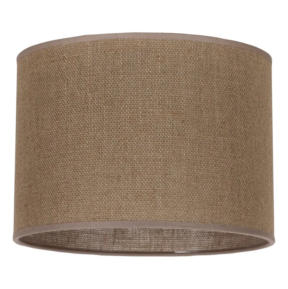 Lampenkap Roller, lichtbruin, Ø 25 cm, hoogte 18 cm