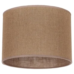 Lampenkap Roller, lichtbruin, Ø 25 cm, hoogte 18 cm