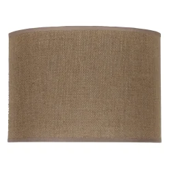 Lampenkap Roller, lichtbruin, Ø 25 cm, hoogte 18 cm