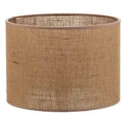 Lampenkap Roller, lichtbruin, Ø 25 cm, hoogte 18 cm