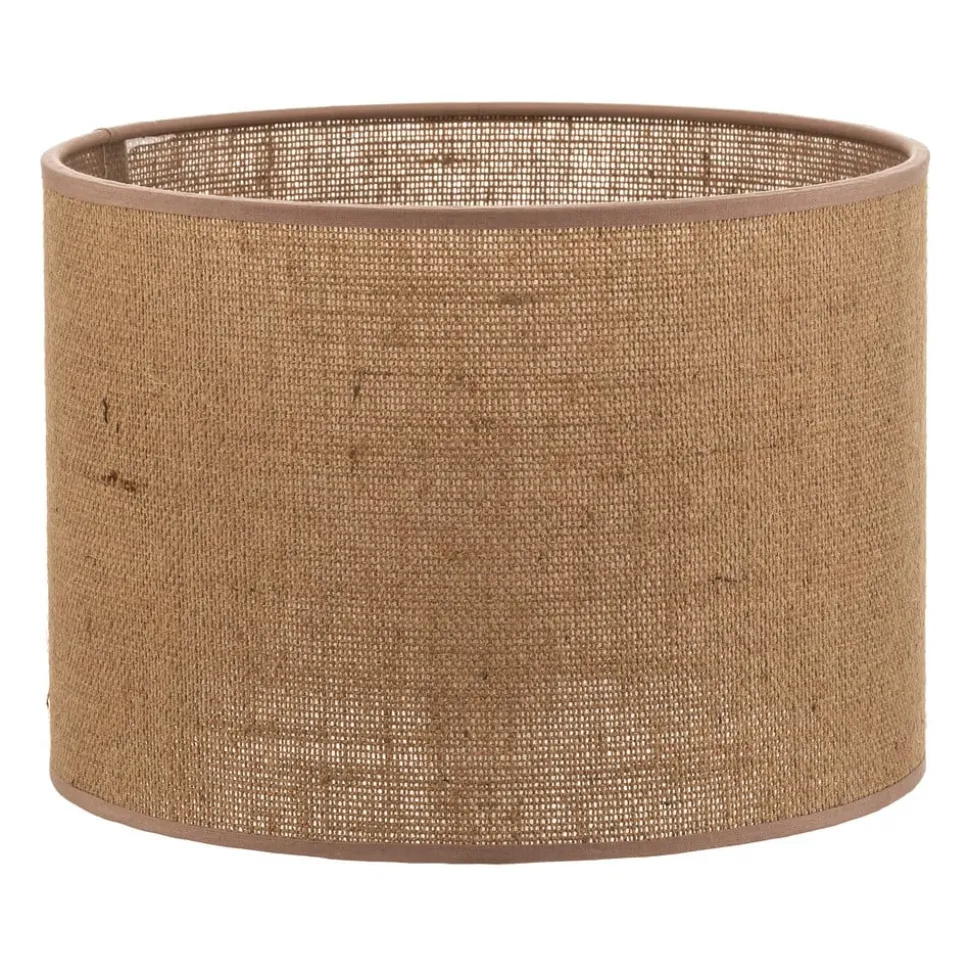 Lampenkap Roller, lichtbruin, Ø 25 cm, hoogte 18 cm