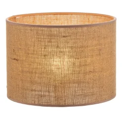 Lampenkap Roller, lichtbruin, Ø 25 cm, hoogte 18 cm