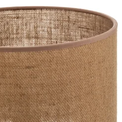 Lampenkap Roller, lichtbruin, Ø 25 cm, hoogte 18 cm