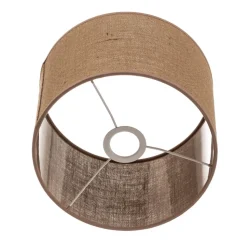 Lampenkap Roller, lichtbruin, Ø 25 cm, hoogte 18 cm