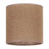 Lampenkap Roller, lichtbruin, Ø 15 cm, hoogte 15 cm