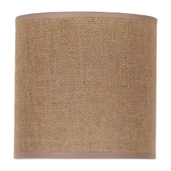 Lampenkap Roller, lichtbruin, Ø 15 cm, hoogte 15 cm