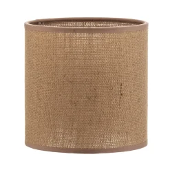 Lampenkap Roller, lichtbruin, Ø 15 cm, hoogte 15 cm