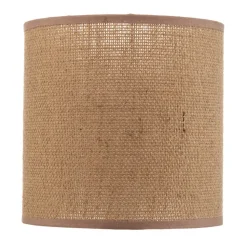 Lampenkap Roller, lichtbruin, Ø 15 cm, hoogte 15 cm