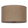 Lampenkap Roller, lichtbruin, Ø 40 cm, hoogte 22 cm