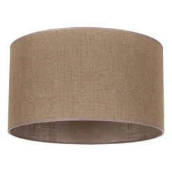 Lampenkap Roller, lichtbruin, Ø 40 cm, hoogte 22 cm