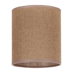 Lampenkap Roller, lichtbruin, Ø 13 cm, hoogte 15 cm