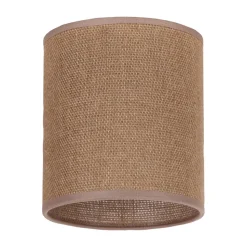 Lampenkap Roller, lichtbruin, Ø 13 cm, hoogte 15 cm