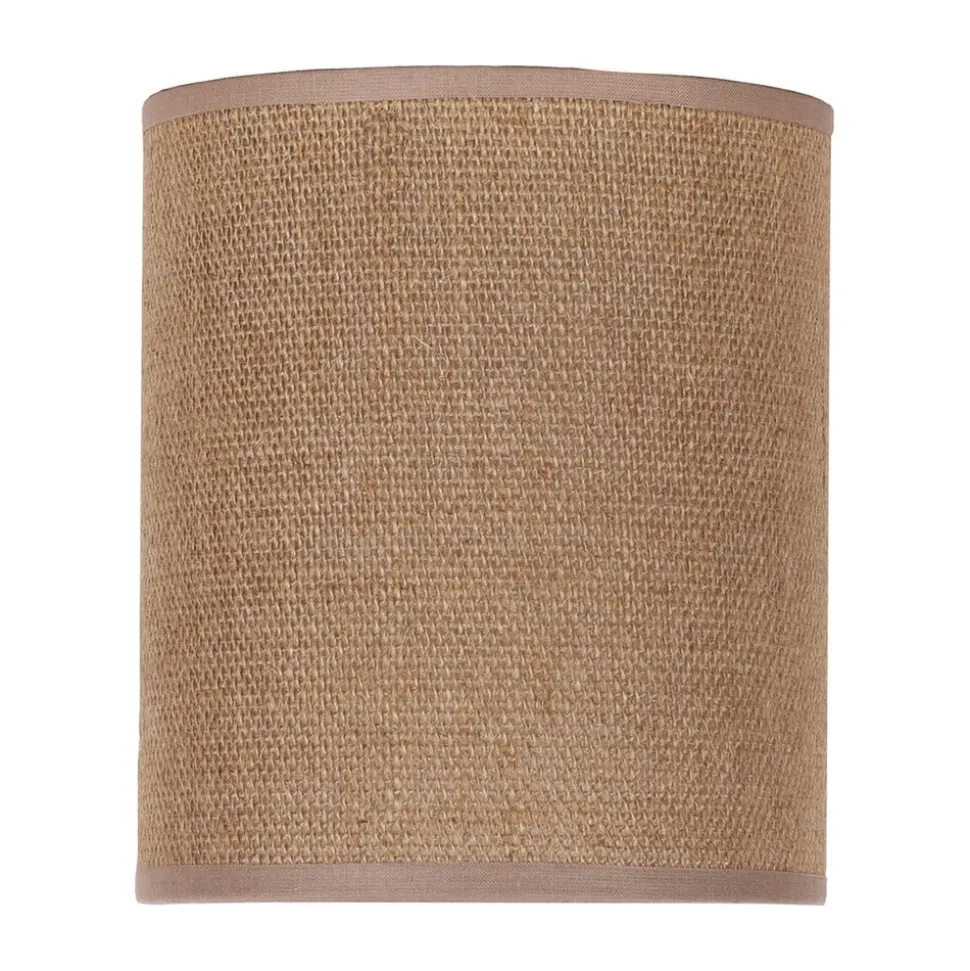 Lampenkap Roller, lichtbruin, Ø 13 cm, hoogte 15 cm