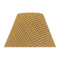 Lampenkap Sofia 31 cm, haasjesmotief geel