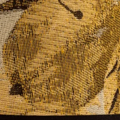 Lampenkap Sofia hoogte 15,5 cm, bloemenpatroon geel