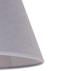 Lampenkap Sofia hoogte 31 cm, veroni grijs