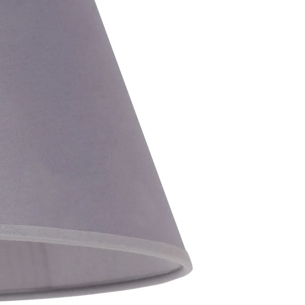 Lampenkap Sofia hoogte 31 cm, grijs