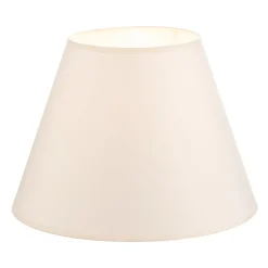 Lampenkap Sofia hoogte 21 cm, ecru/wit