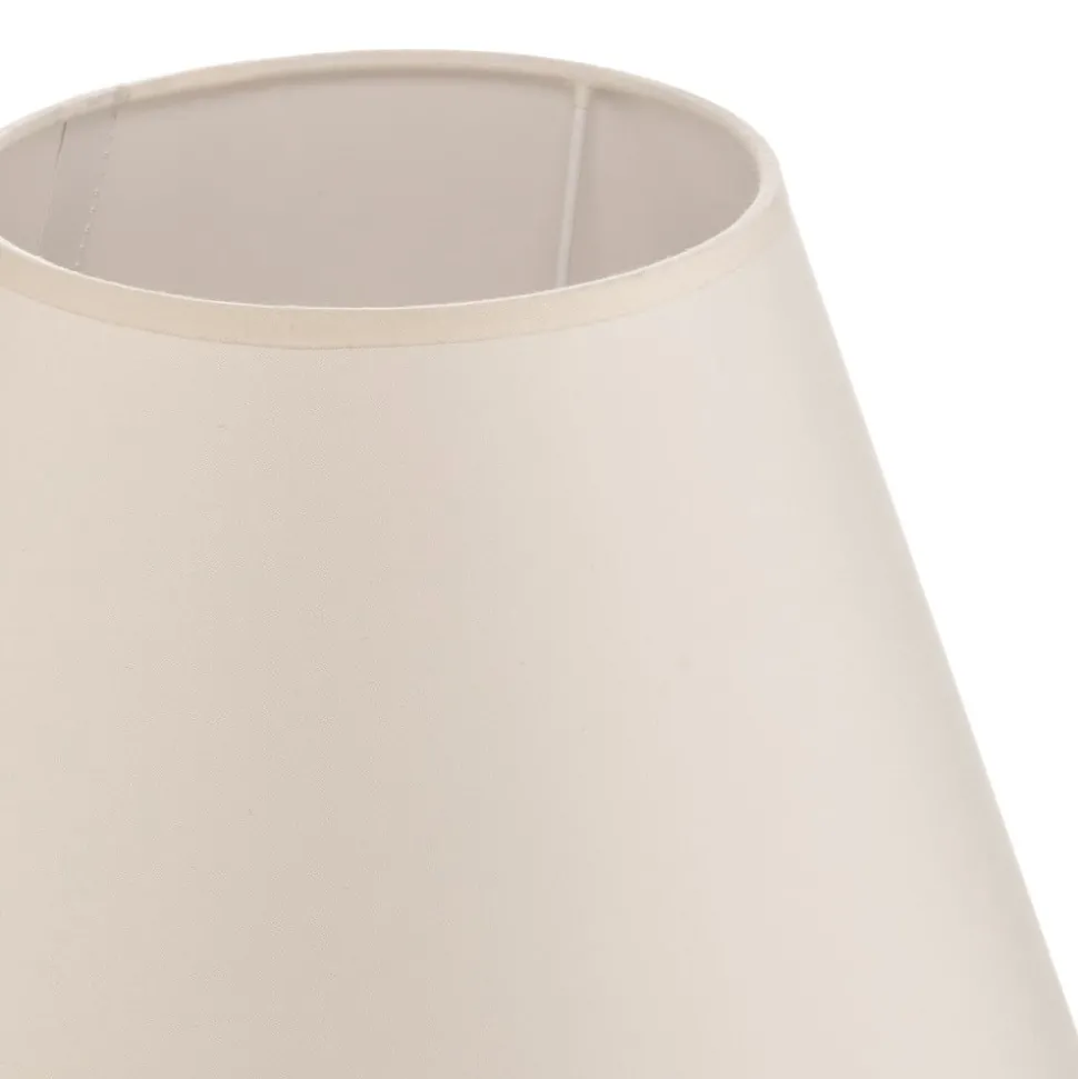 Lampenkap Sofia hoogte 21 cm, ecru/wit