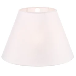 Lampenkap Sofia hoogte 31 cm, veroni wit